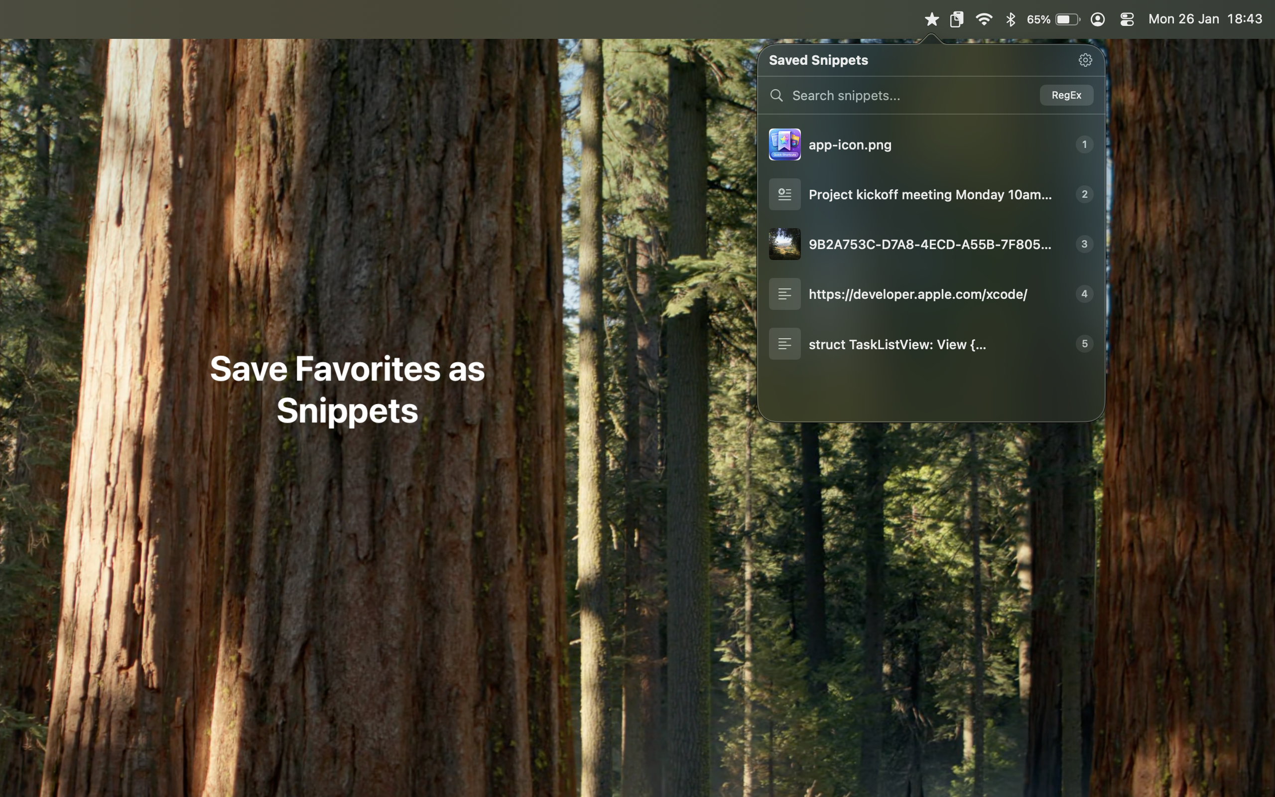 ClipboardMenu screenshot 6